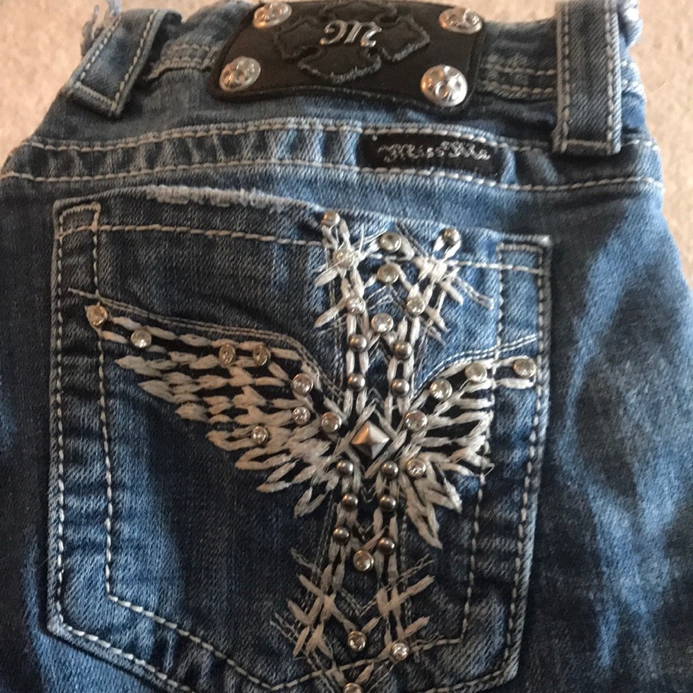 Miss Me Bootcut Wing Back Jean